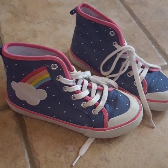 Gymboree Other - Gymboree Rainbow Hi tops